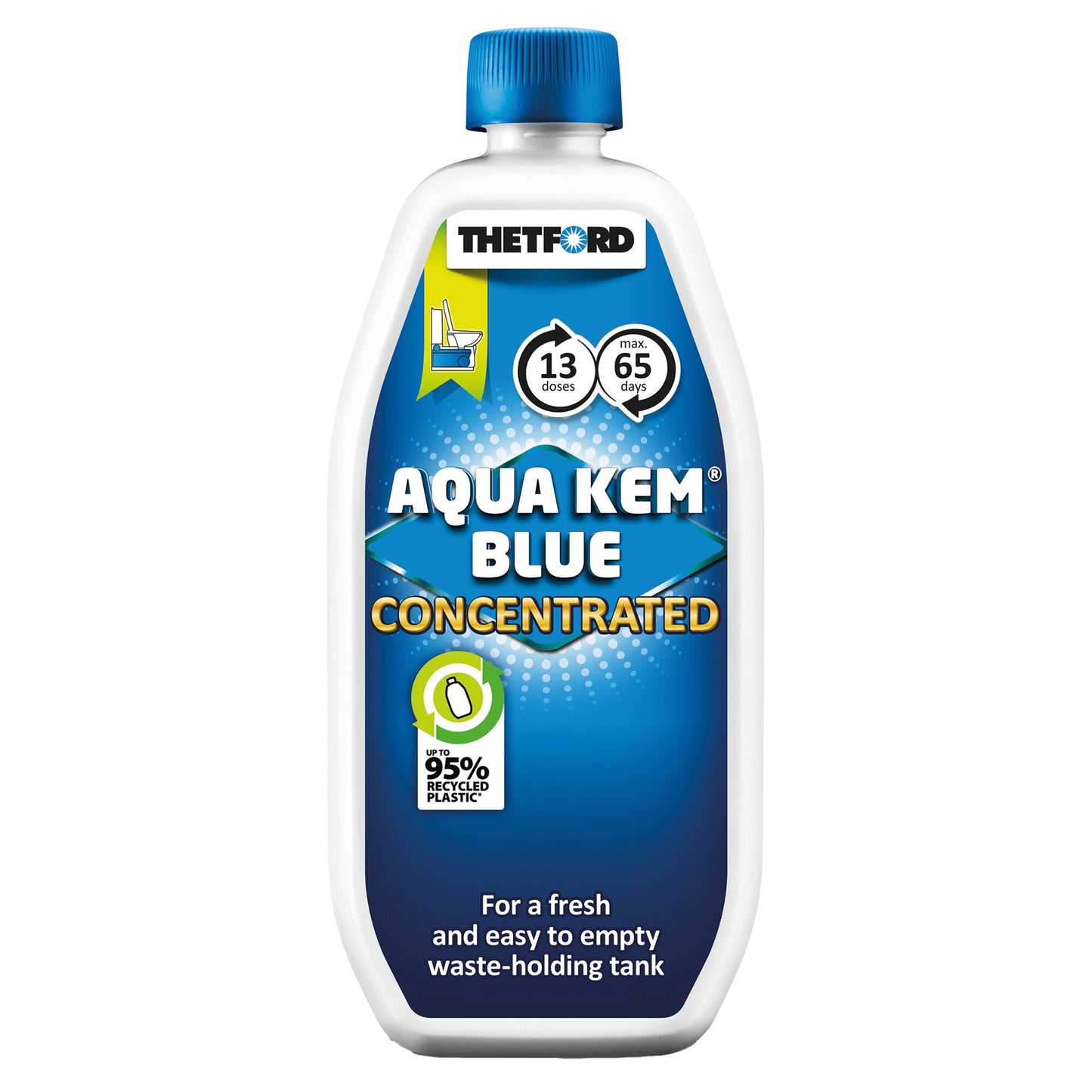 Thetford Aqua Kem Blue Konzentrat - Kraftvoller Toilettenzusatz für Camping & Outdoor