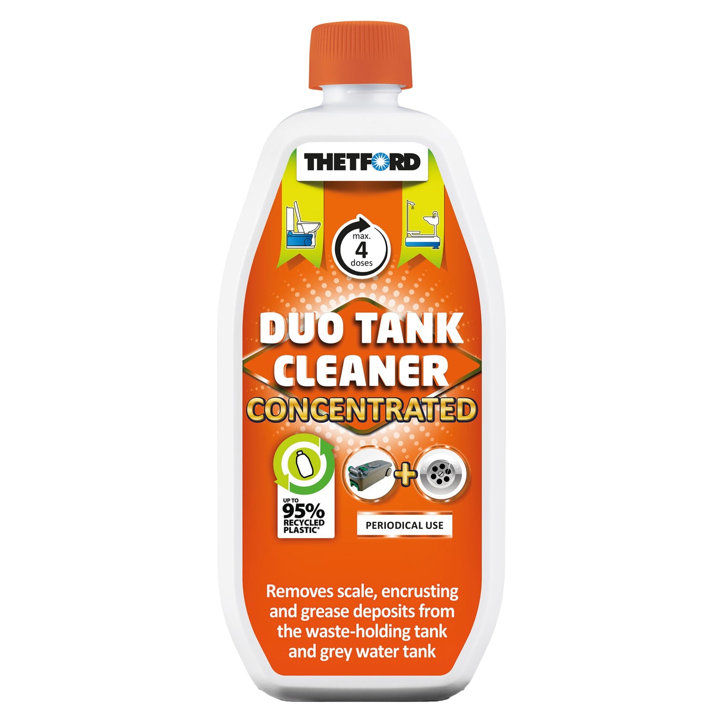 Thetford Duo Tank Cleaner Konzentrat | Toilettenzusatz | Effiziente Reinigung