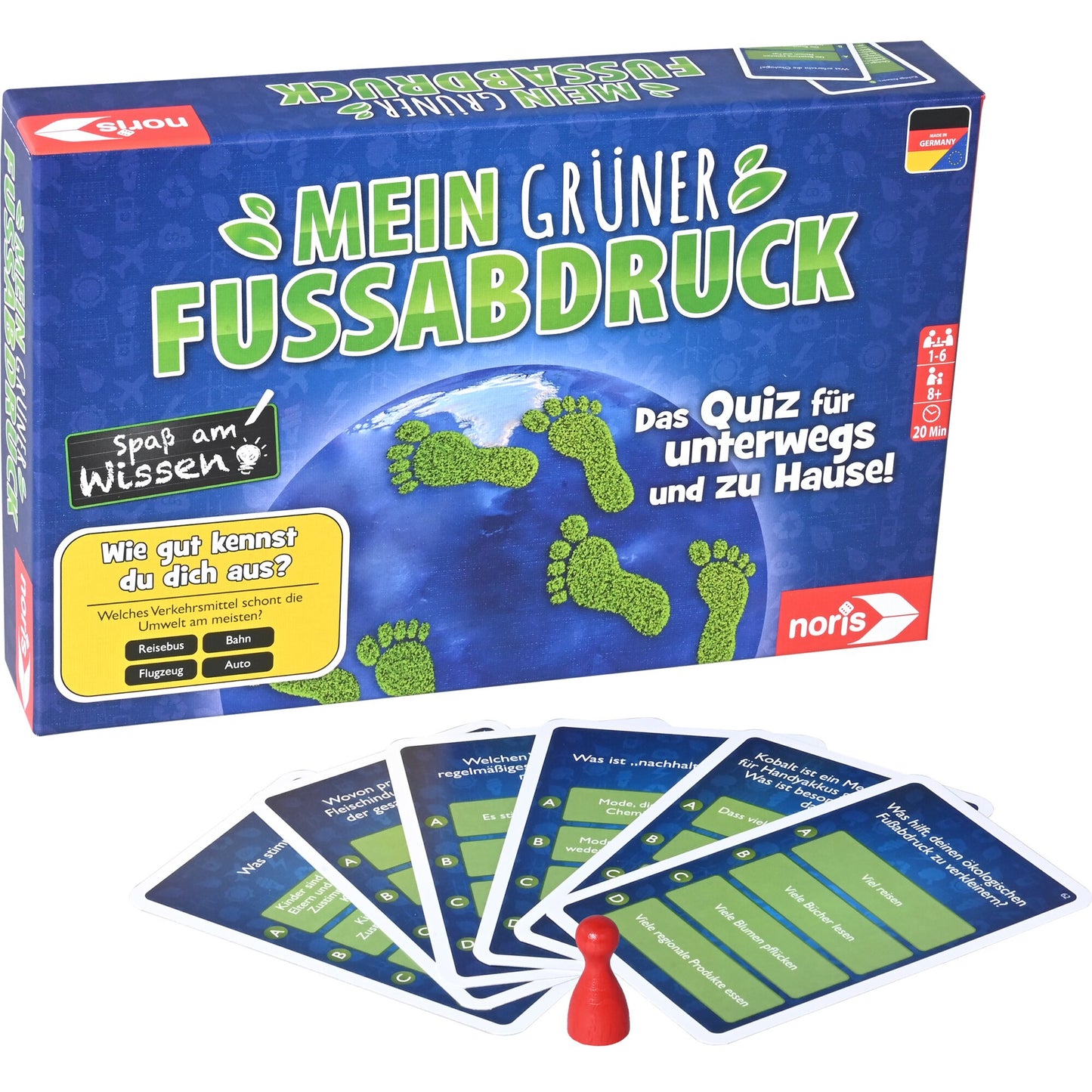 Simba Mein grüner Fußabdruck - Kinder-Quiz zum Umweltschutz