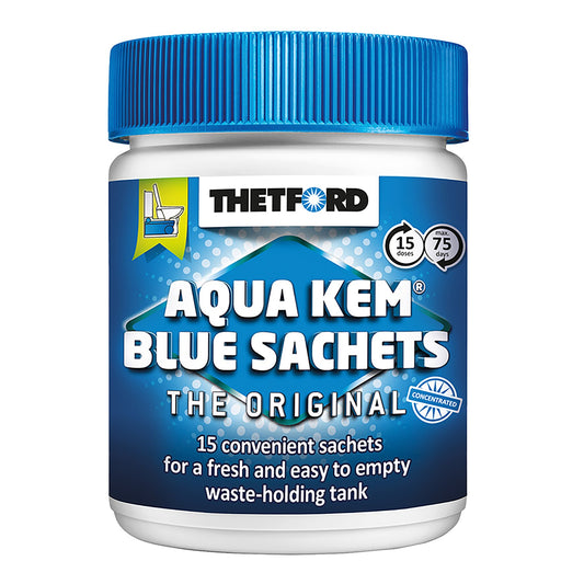 Thetford Aqua Kem Blue Sachets - Toilettenzusatz für Campingtoiletten